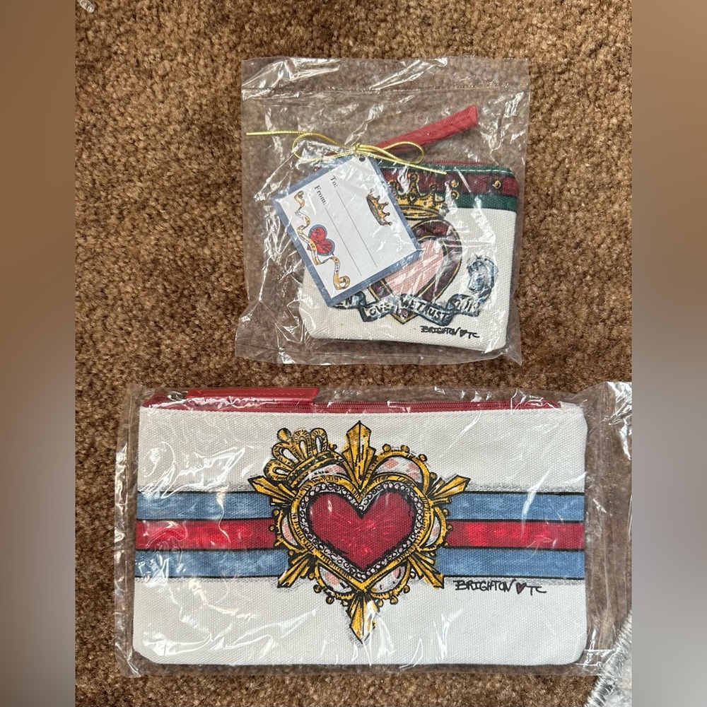 Brighton pouch and coin purse. NIB.